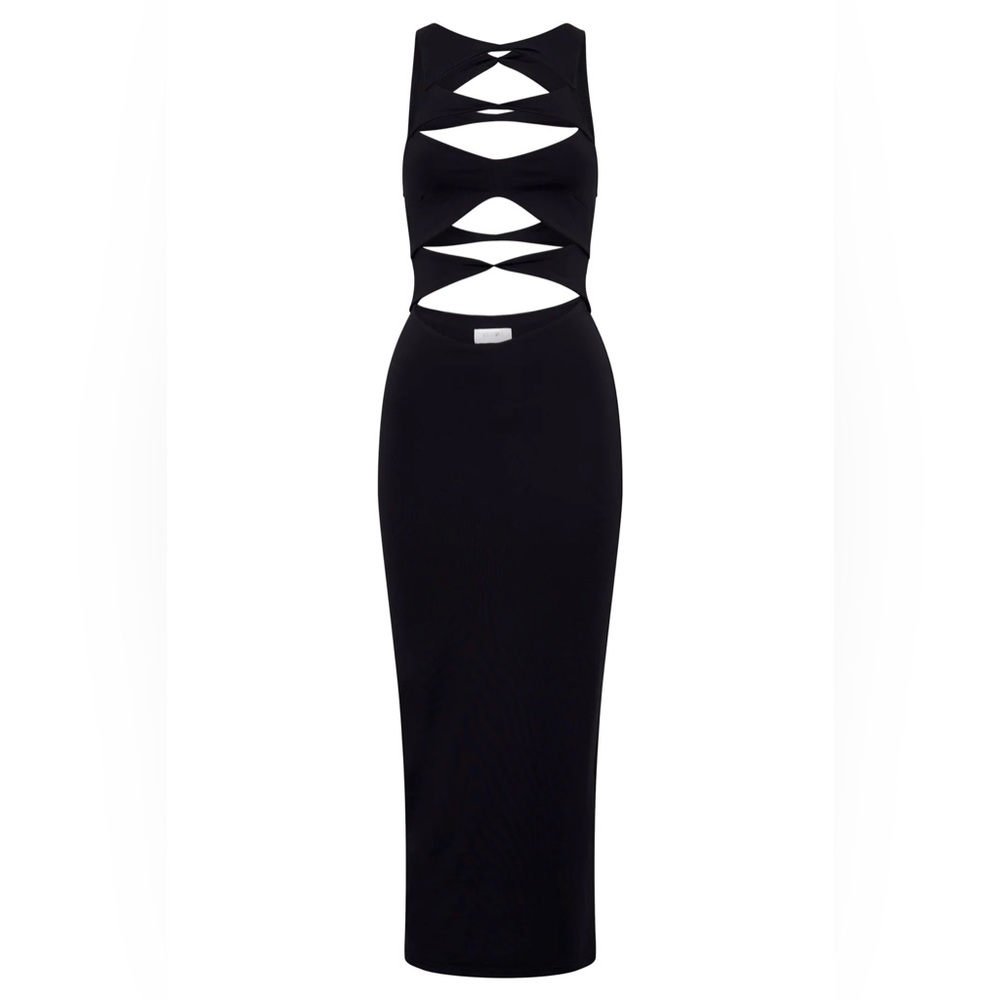 MESHKI Chloe Cut Out Maxi Dress